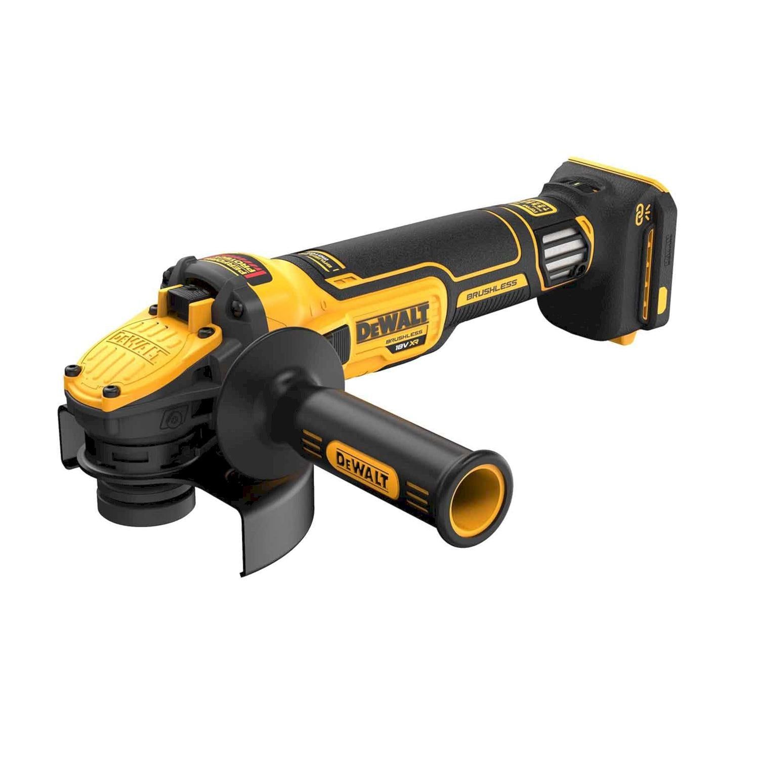 DeWALT DCG409VSNT Accu haakse slijper 125mm 18V XR FlexVolt Advantage Basic Body in TSTAK