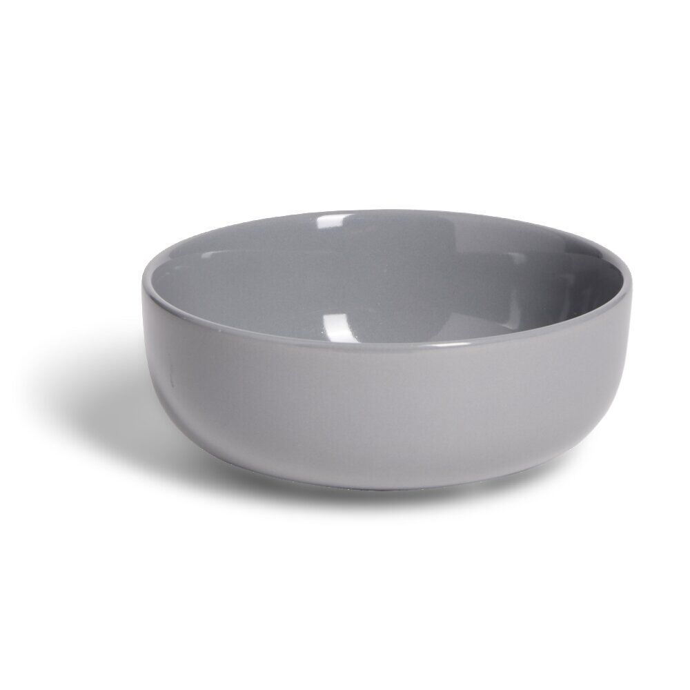 Coupelle en grès Oslo gris Ø15xH6cm