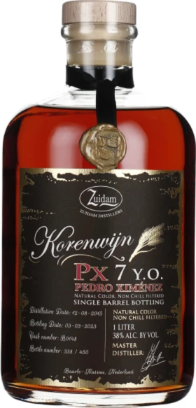 ZUIDAM KORENWIJN 7 JAAR PX 1LTR