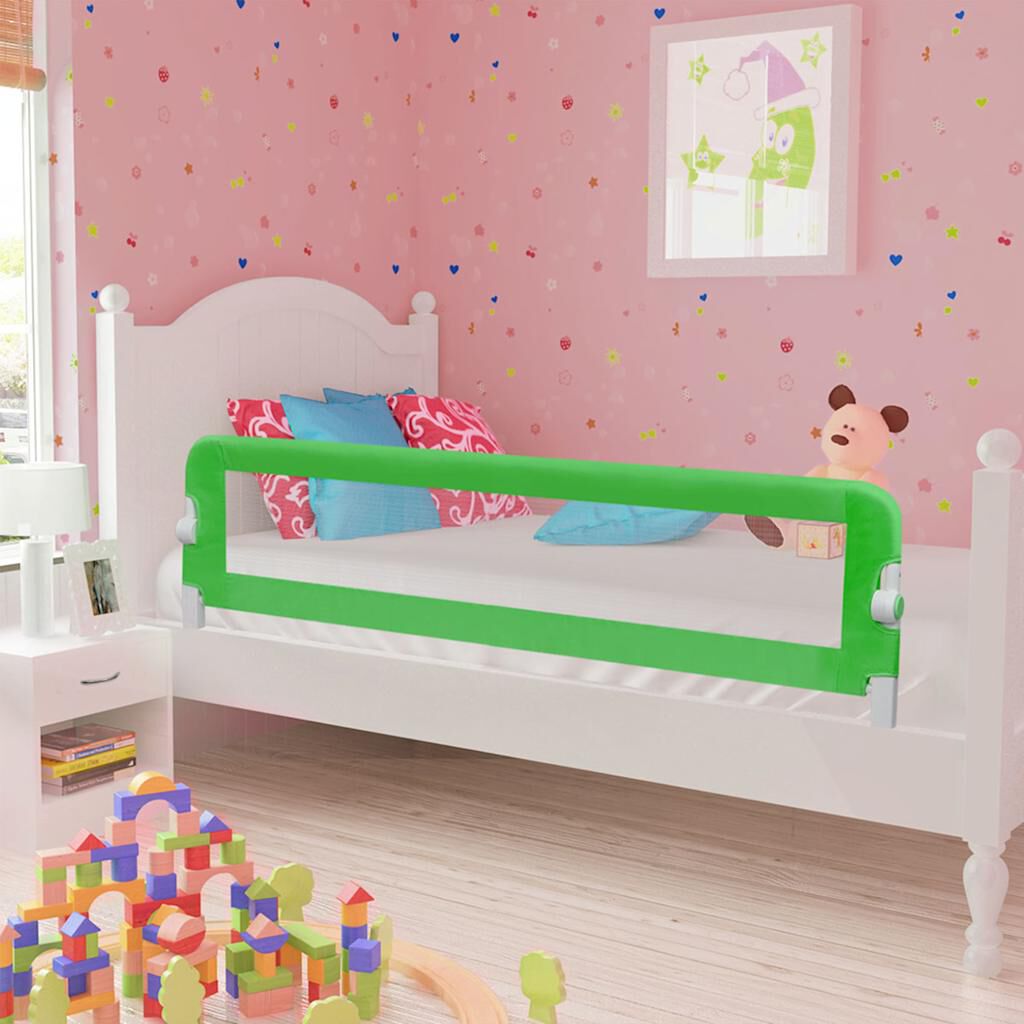 vidaXL Ledikanthek Groen 120x42 cm Polyester