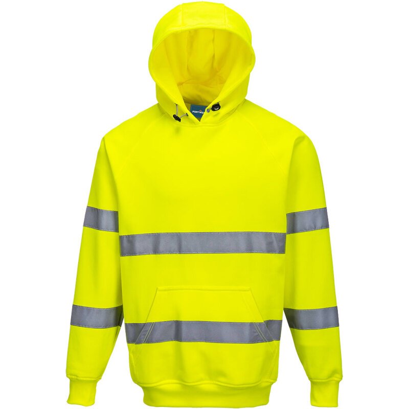 Portwest B304 Sweatshirt Haute Visibilité à capuche