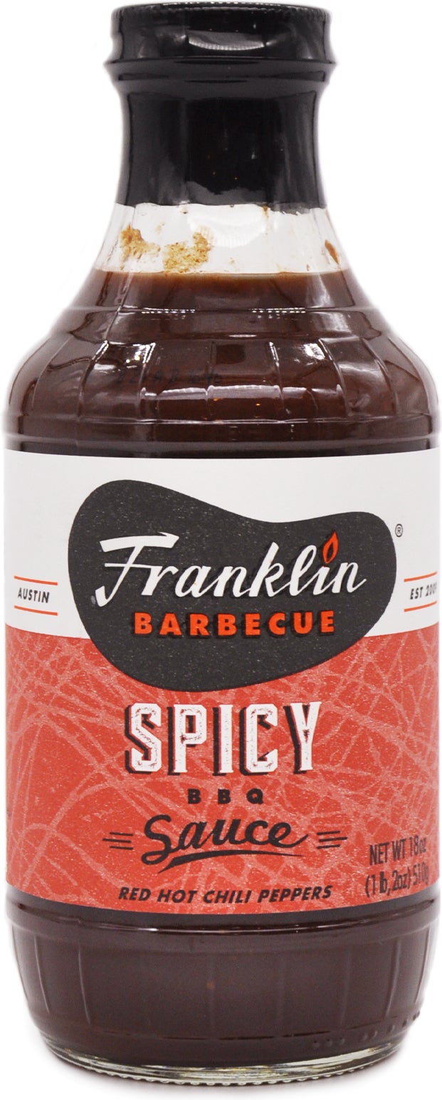 Franklin Barbecue Spicy BBQ saus 510 gr