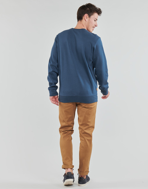 Timberland - LEFT CHEST GRAPHIC INTERLOCK - Bleu