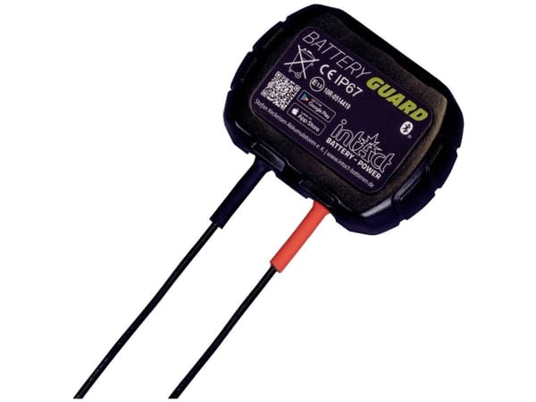 Intact GL10 Battery-Guard Batteriovervågning 12 V Bluetooth®-forbindelse, App-kompatibel, Ladeovervågning 15 mm x 60 mm x 45 mm