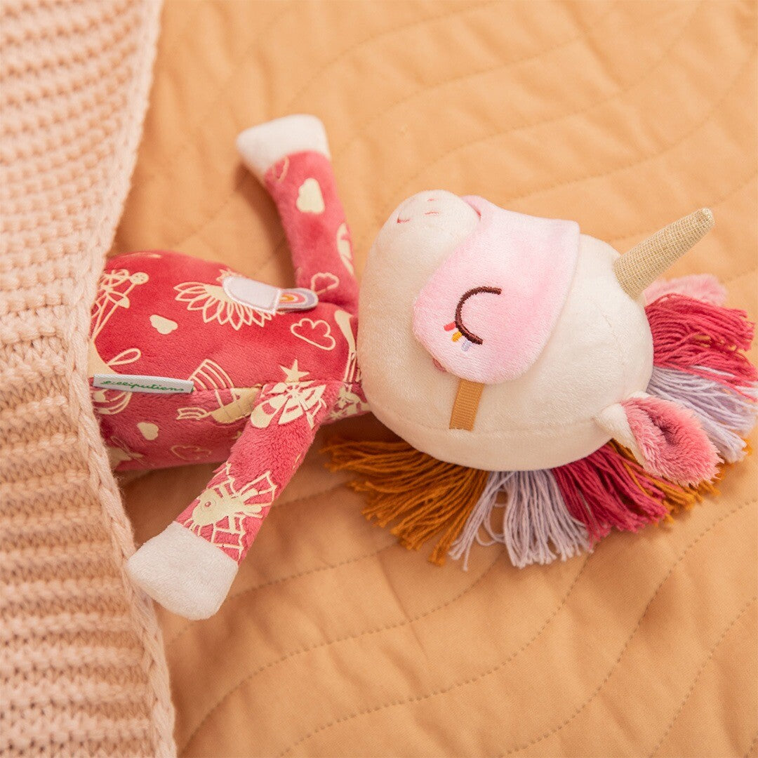 Lilliputiens knuffel slaapvriendje glow in the dark - lena - 32 cm