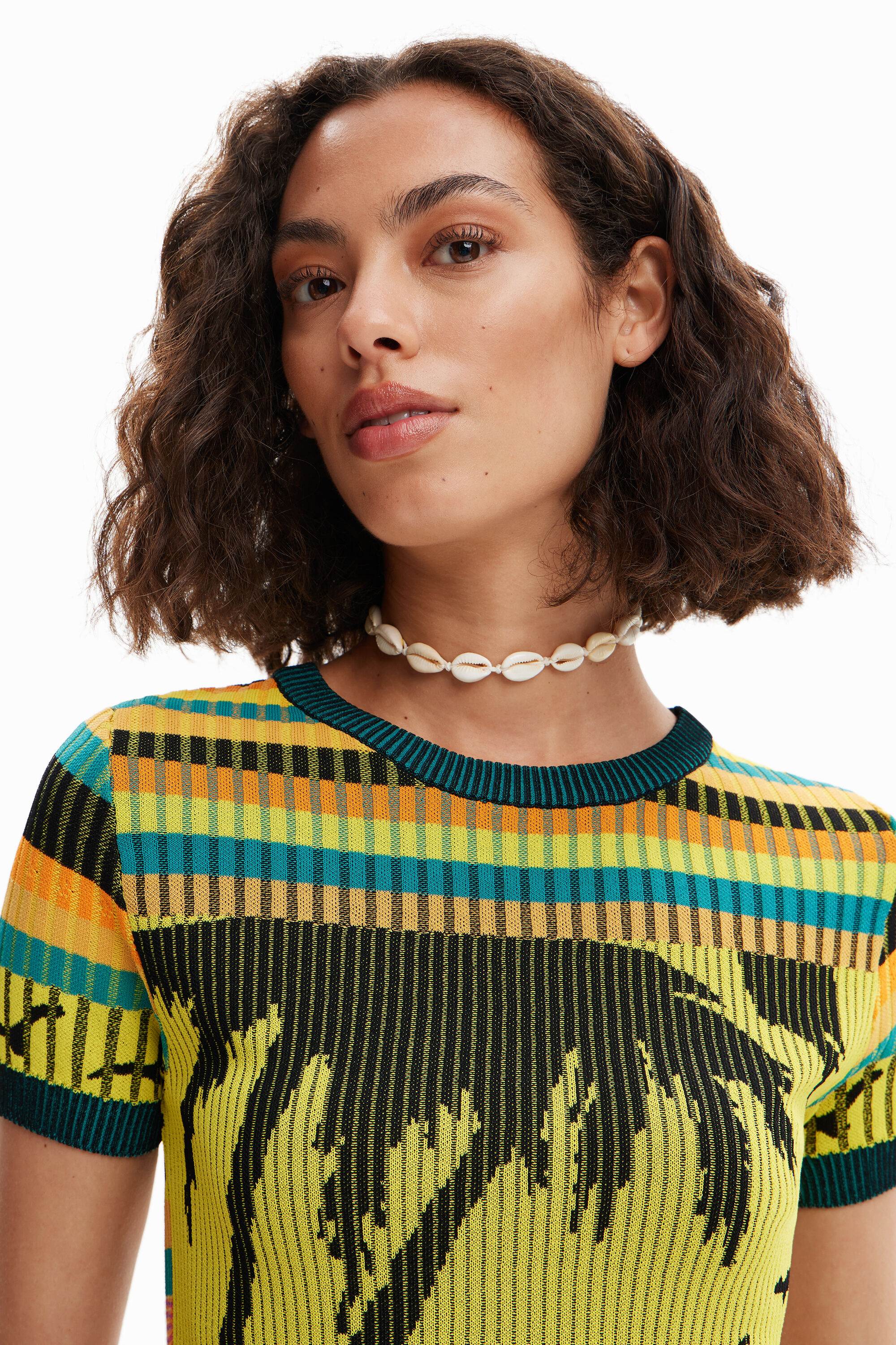 T-shirt paysage maille