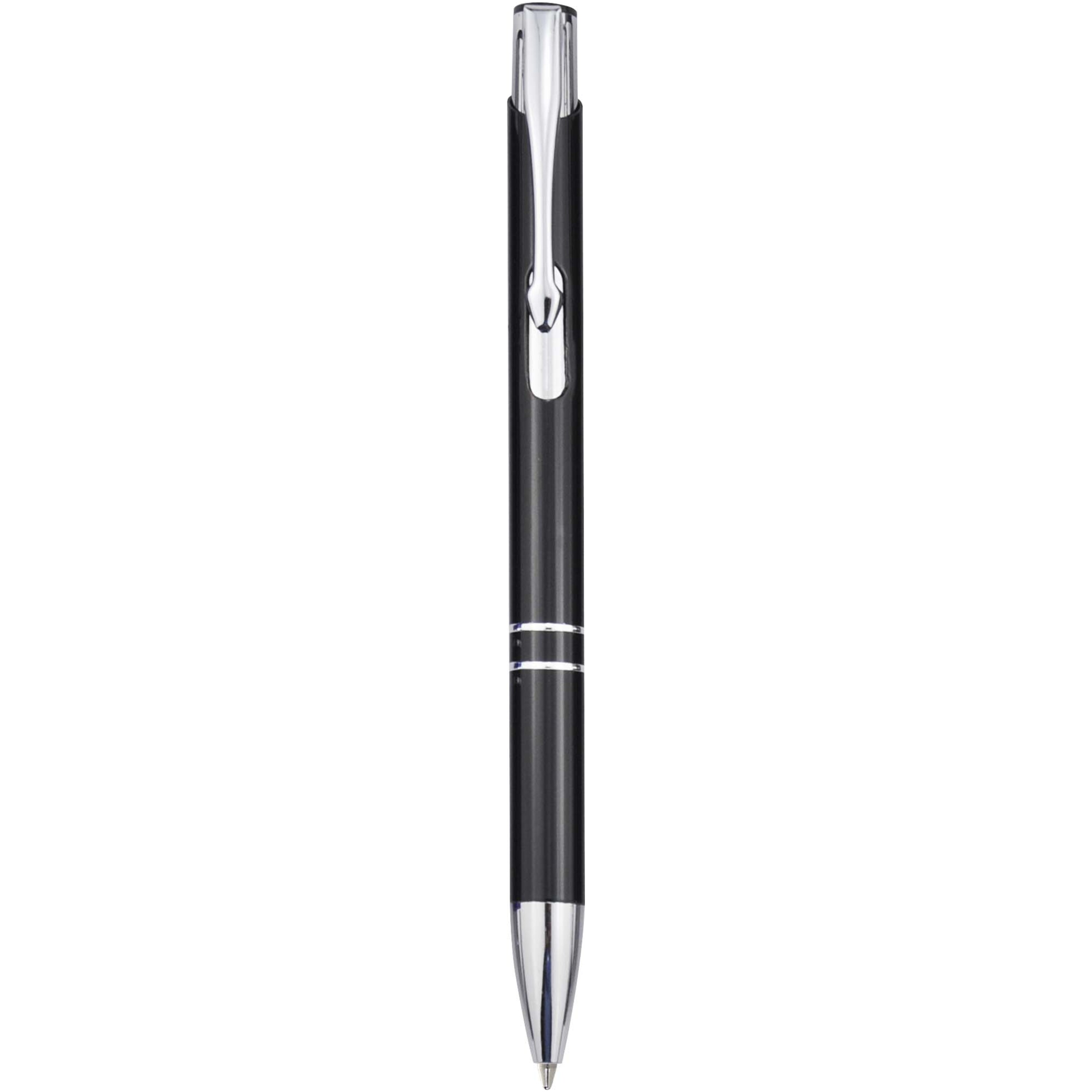 PF Concept 107984 - Stylo bille en aluminium recyclé Moneta (encre bleue)