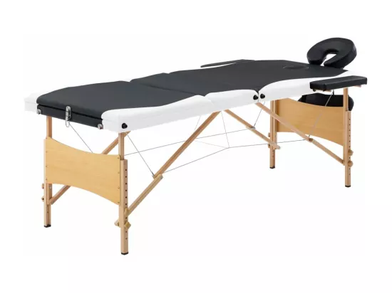 Table de massage pliable bois blanche 191 x 70 x 59 cm 02_0001833