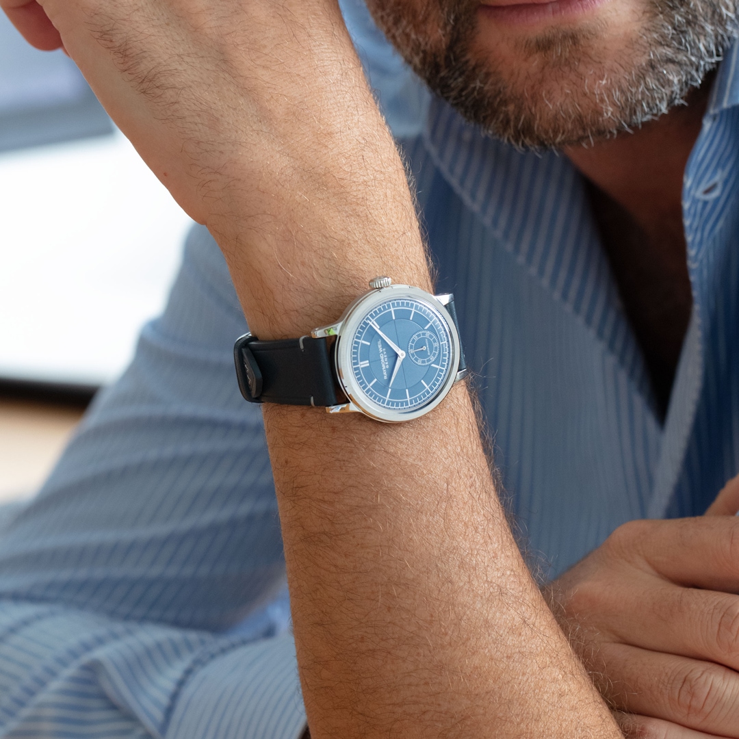 Raymond Weil Millesime Petite Seconde Jeansblau Ø 39mm
