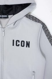 Icon rock on set - grijs