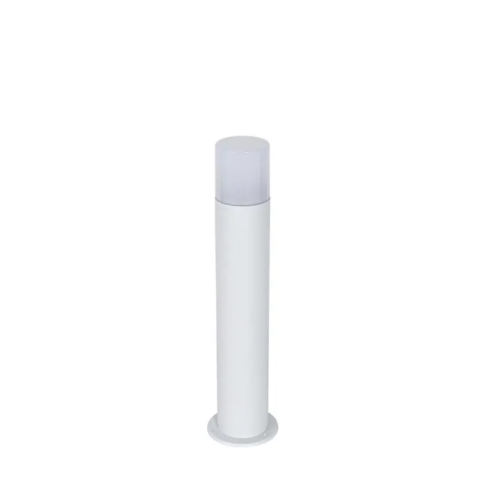 Qazqa staande buitenlampen odense wit e27
