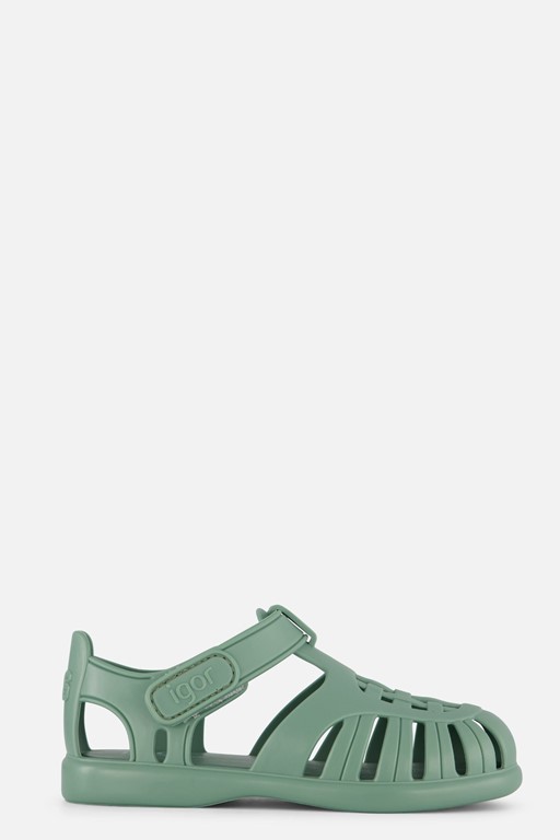 Igor Tobby Solid Sandalen blauw Rubber
