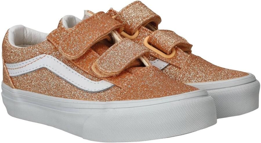 Vans Lage Sneakers Old Skool V GLITTER Apricot Glow