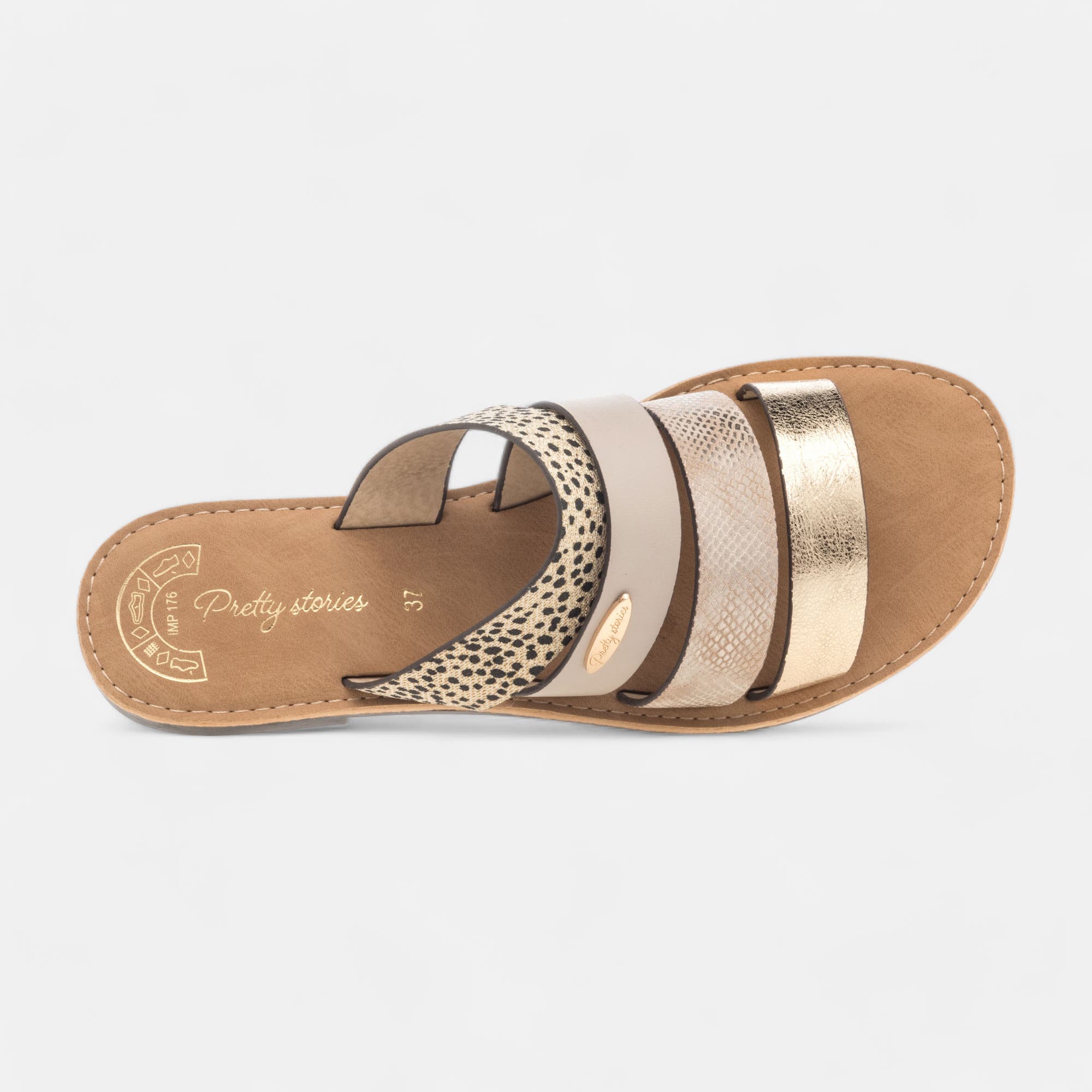 Mules Femme or