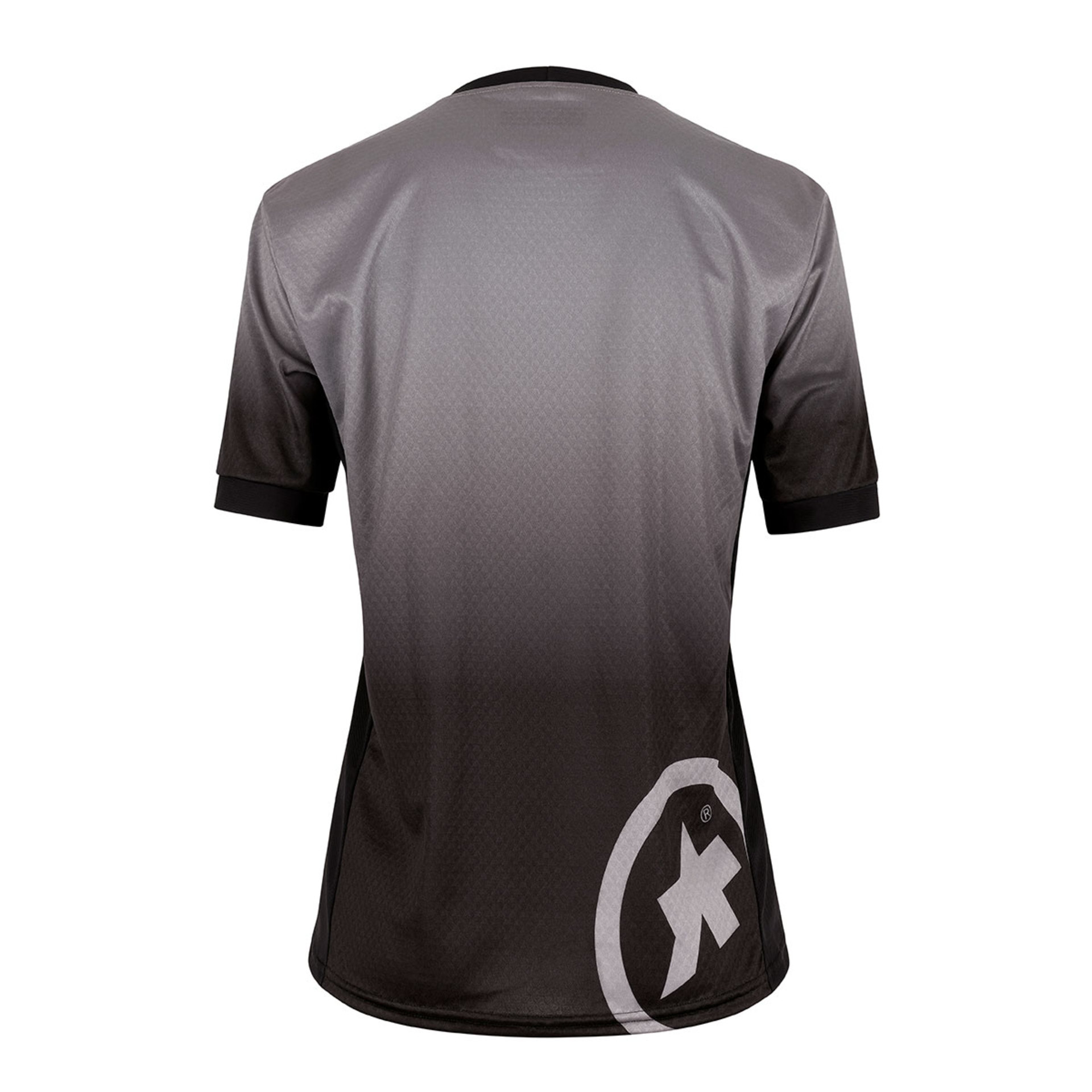 Assos Trail T3 MTB Fietsshirt Korte Mouwen Grijs/Zwart Dames
