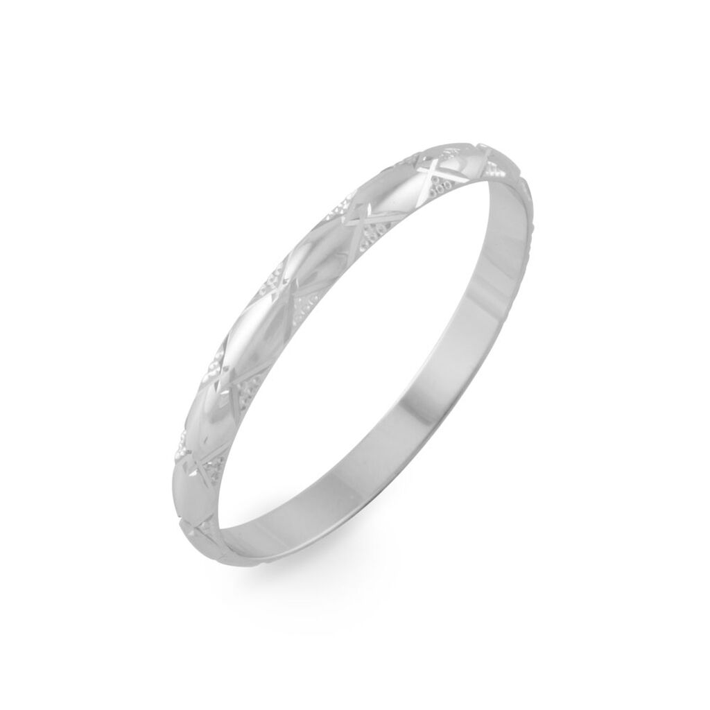 Alliance Harmonie Demi Jonc Classique Or Blanc