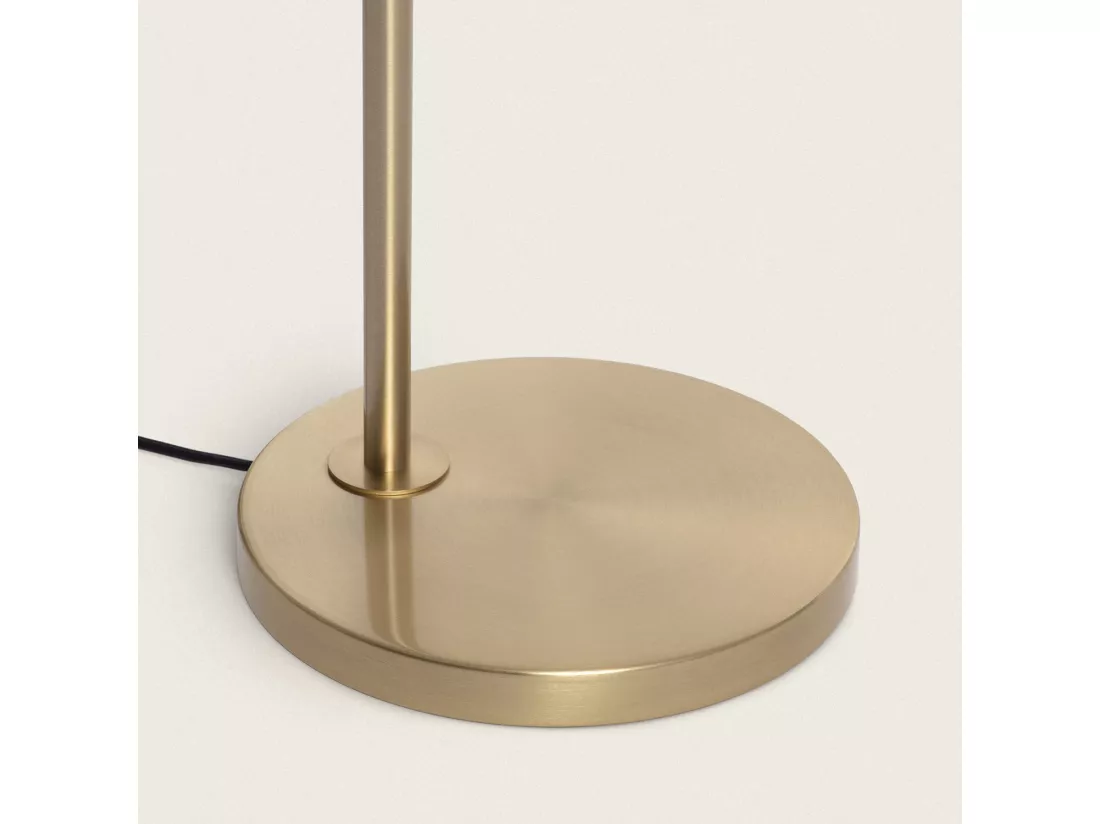 Lampadaire Métal et Verre Moonlight Brass 3 Spots Doré