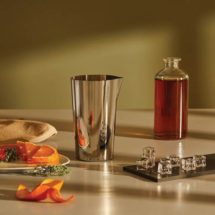 Alessi - The Tending Box Mixbecher, Edelstahl