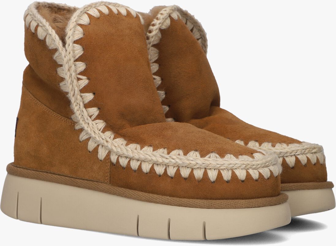 MOU cognac mou vachtlaarzen eskimo 18 glitter logo