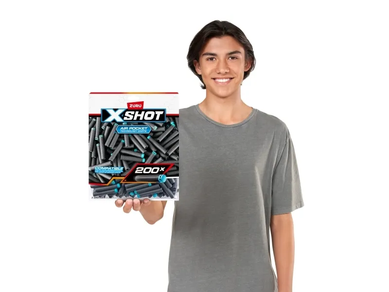 XSHOT Excel 200PK Refill Darts Foilbag