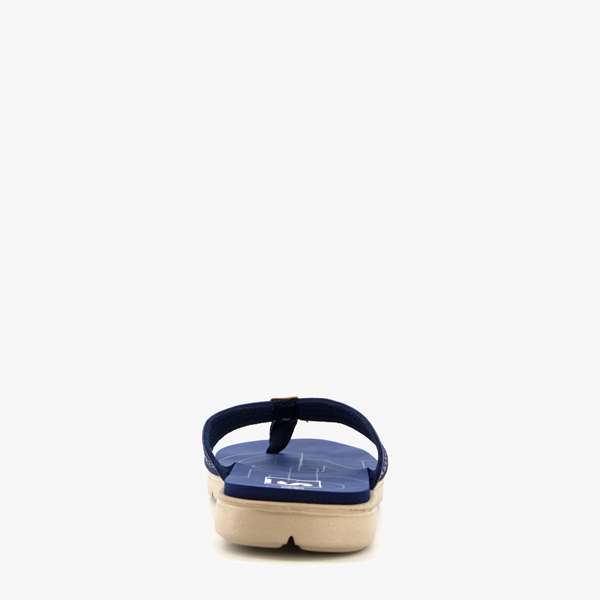 Heren teenslippers blauw