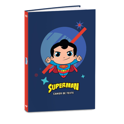 Cahier de Texte DC Superfriends - 15 x 21 cm - différents modèles disponibles - Kid'Abord