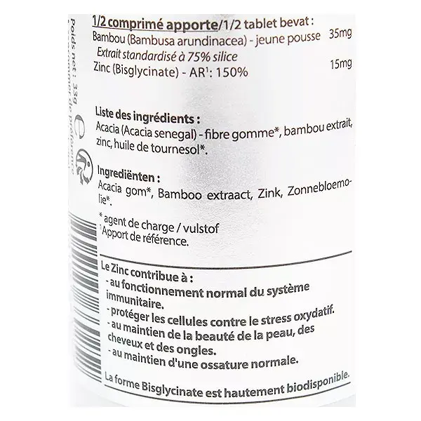 Vit'all+ Bisglicinato de Zinco de Alta Absorção - 100 comprimidos sulcados