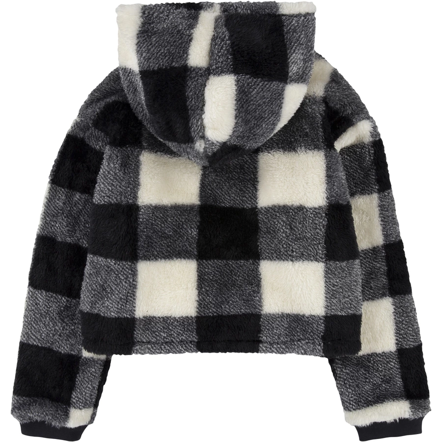 Levi's® Fleecejacke Girl schwarzweiß