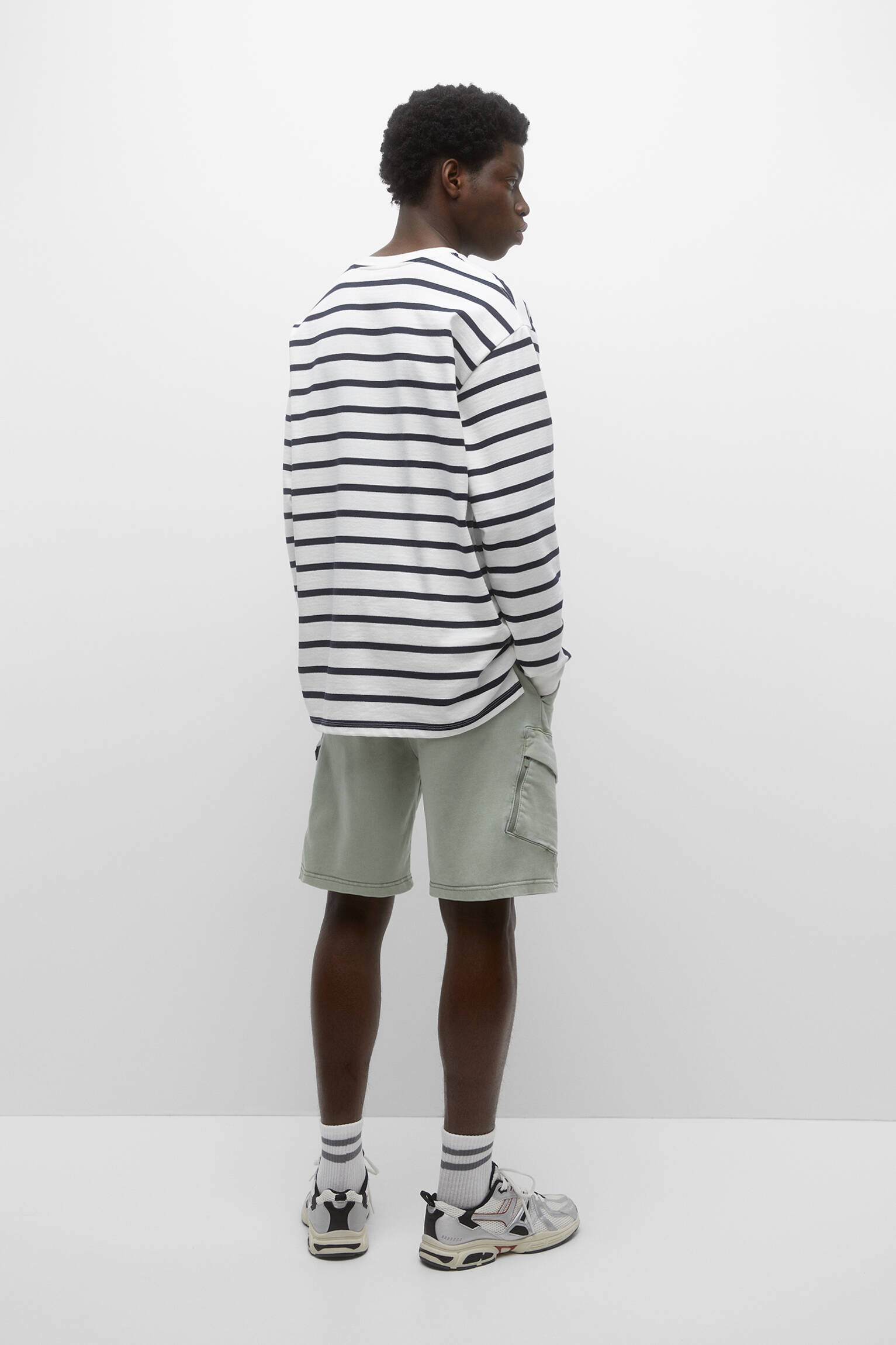 Bermuda cargo - verde menta