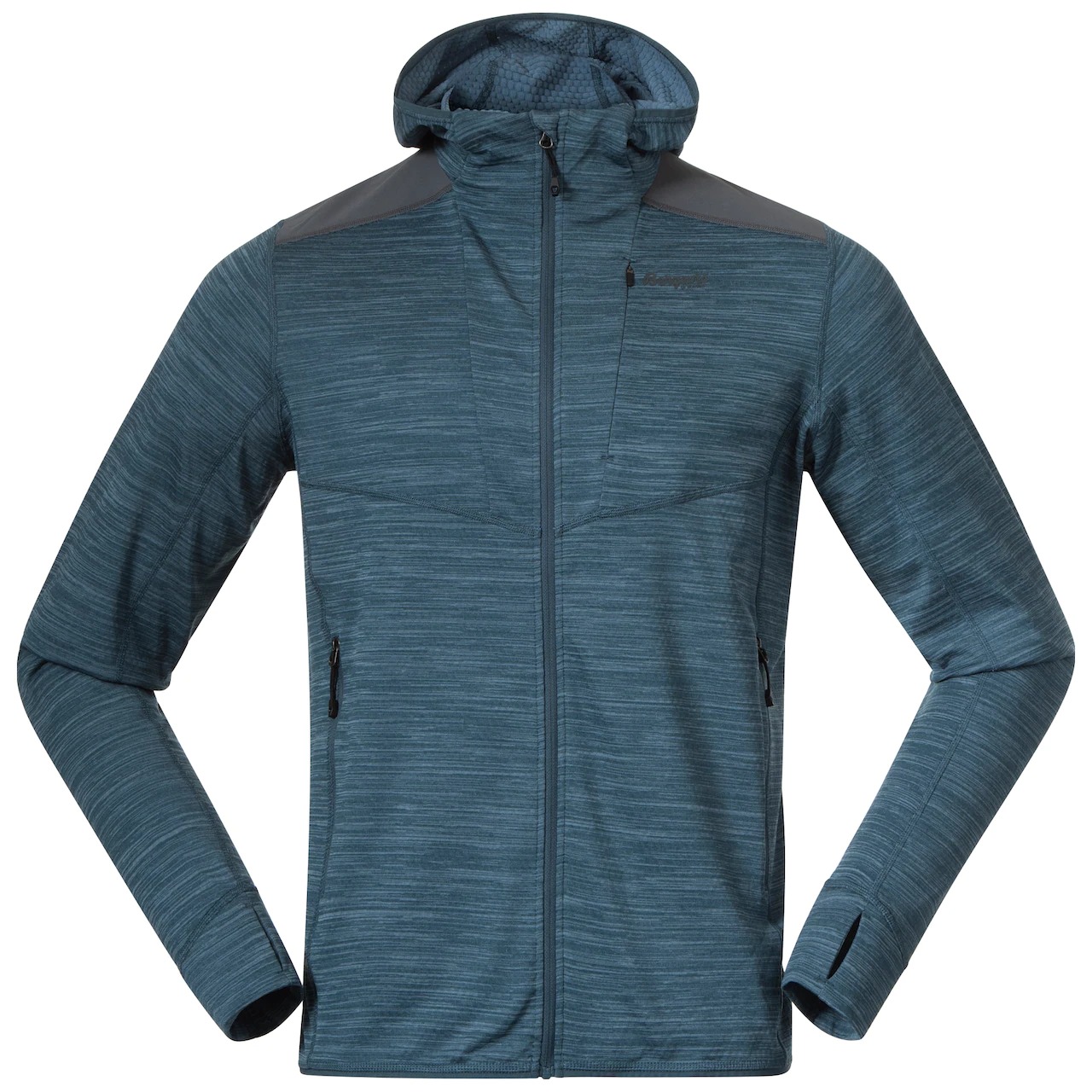 Rabot Active Mid Hood Jacket Herre Orion Blue