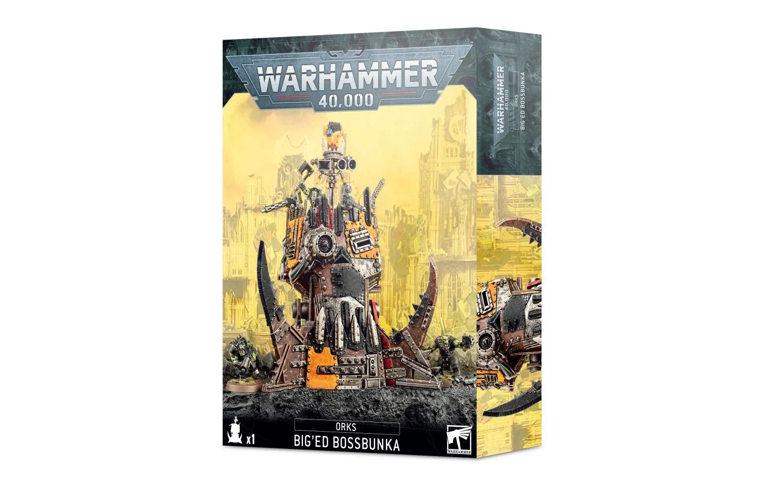 Figur Warhammer 40.000 Orks Megakopp BosssbunkaWarhammer 40K Orks Big'ed Bossbunka