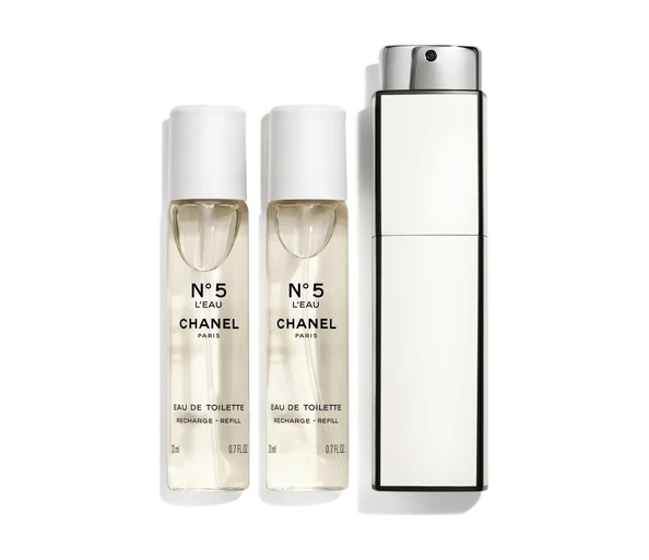 CHANEL N°5 L'EAU Twist and spray flacon rechargeable – eau de toilette
