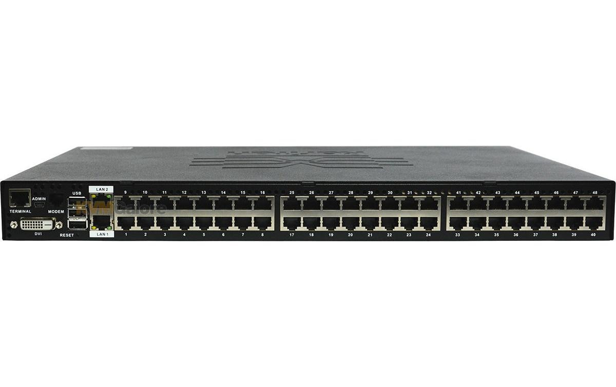 KVM Switch Dominion DSX2-48<br>Serieller Konsolenserver mit 48 Ports