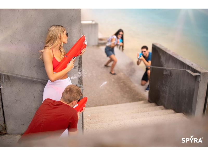 Spyra Wasserpistole SpyraLX rot Mechanische Wasserpistole