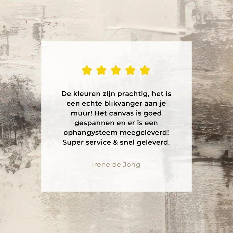 MuchoWow Canvas Schilderij 120x80cm Moderne kunst Abstract Beige