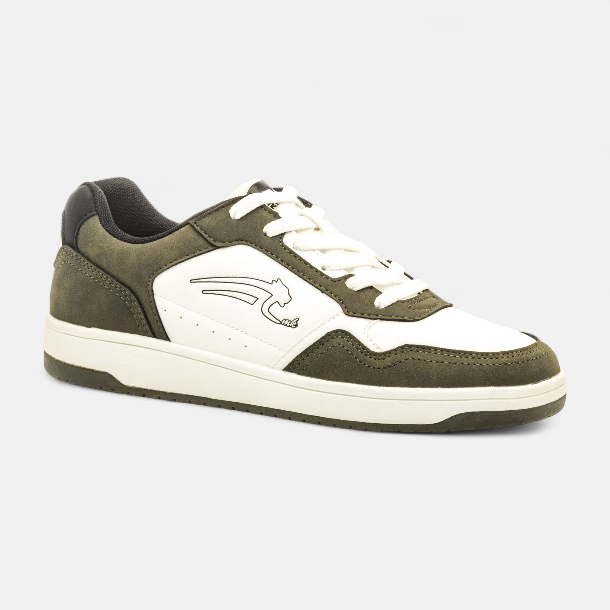 Baskets Homme kaki