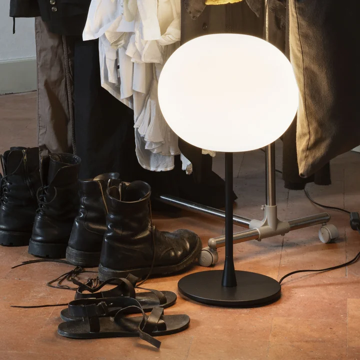 Flos - Glo-Ball Tischleuchte T1, schwarz