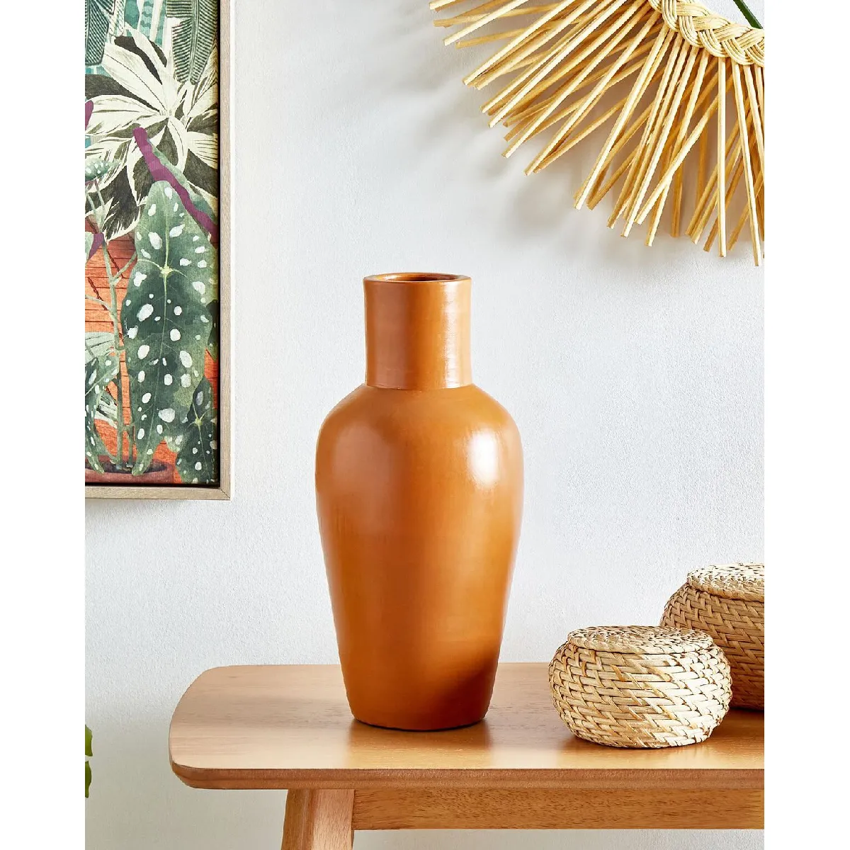 Vase Beliani KARFI Orange