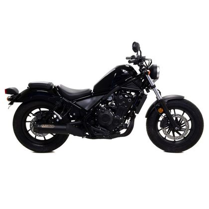 Silencieux Arrow Rebel Dark embout carbon