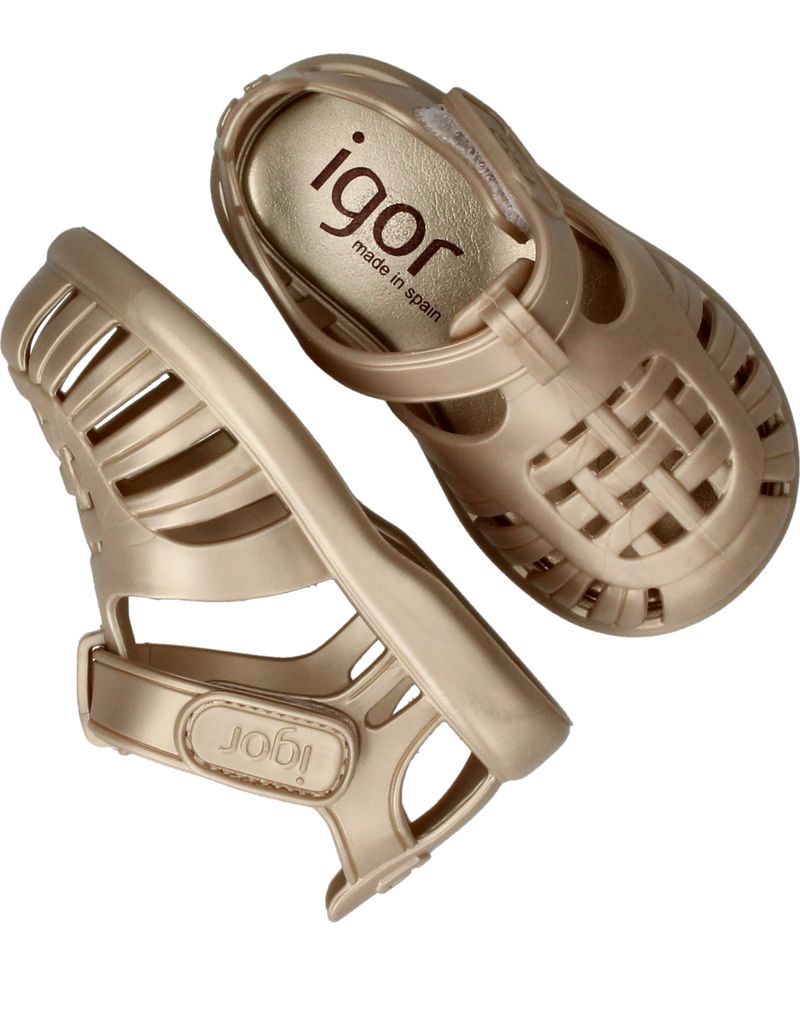 Igor Tobby Solid Sandalen Goud Meisjes