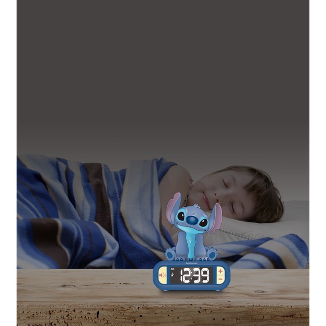 Disney Lilo & Stitch - Stitch- 3D Wecker für Kinder