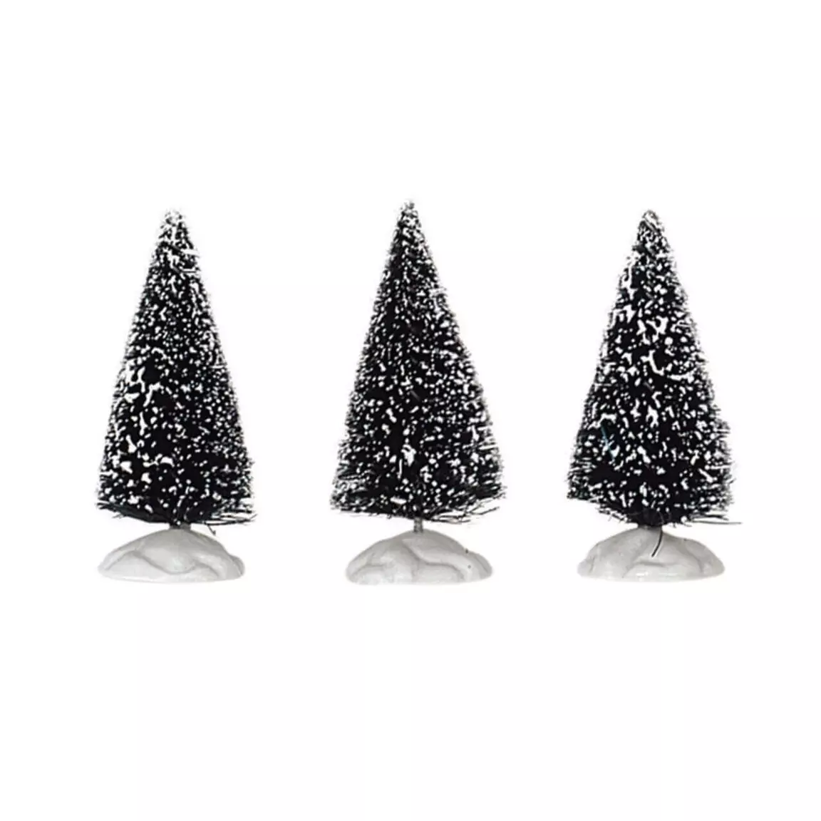 Accessoire Lemax (H6.40 cm) Lot de 3 petits sapins