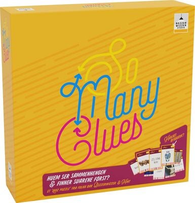 Asmodee So Many Clues Brettspill