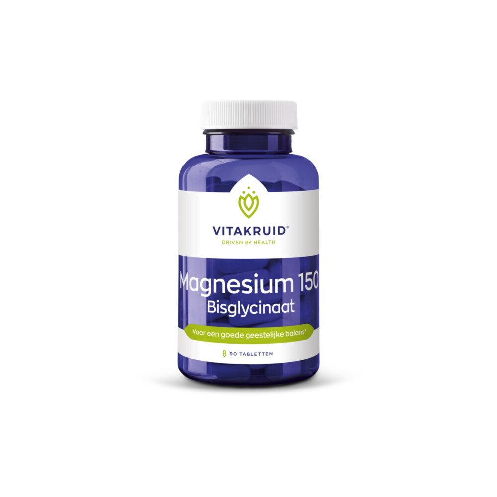 Vitakruid Magnesium 150 Bisglycinaat 90 tabletten