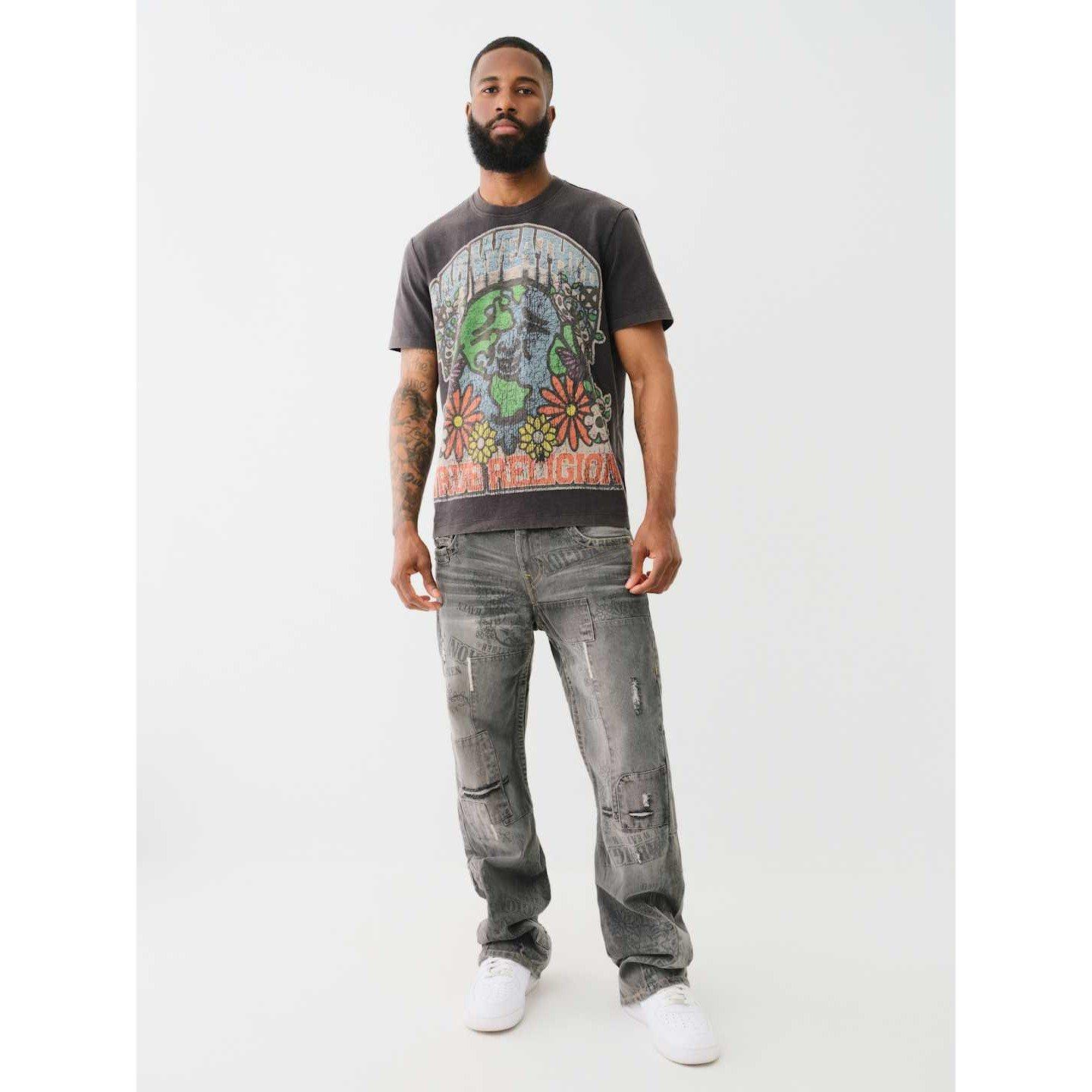 True Religion TR Relaxed Buddha T Shirt Mens