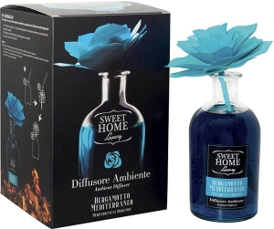 SWEET HOME Diffuser mit Blume Bergamotte, 6 x 250 ml