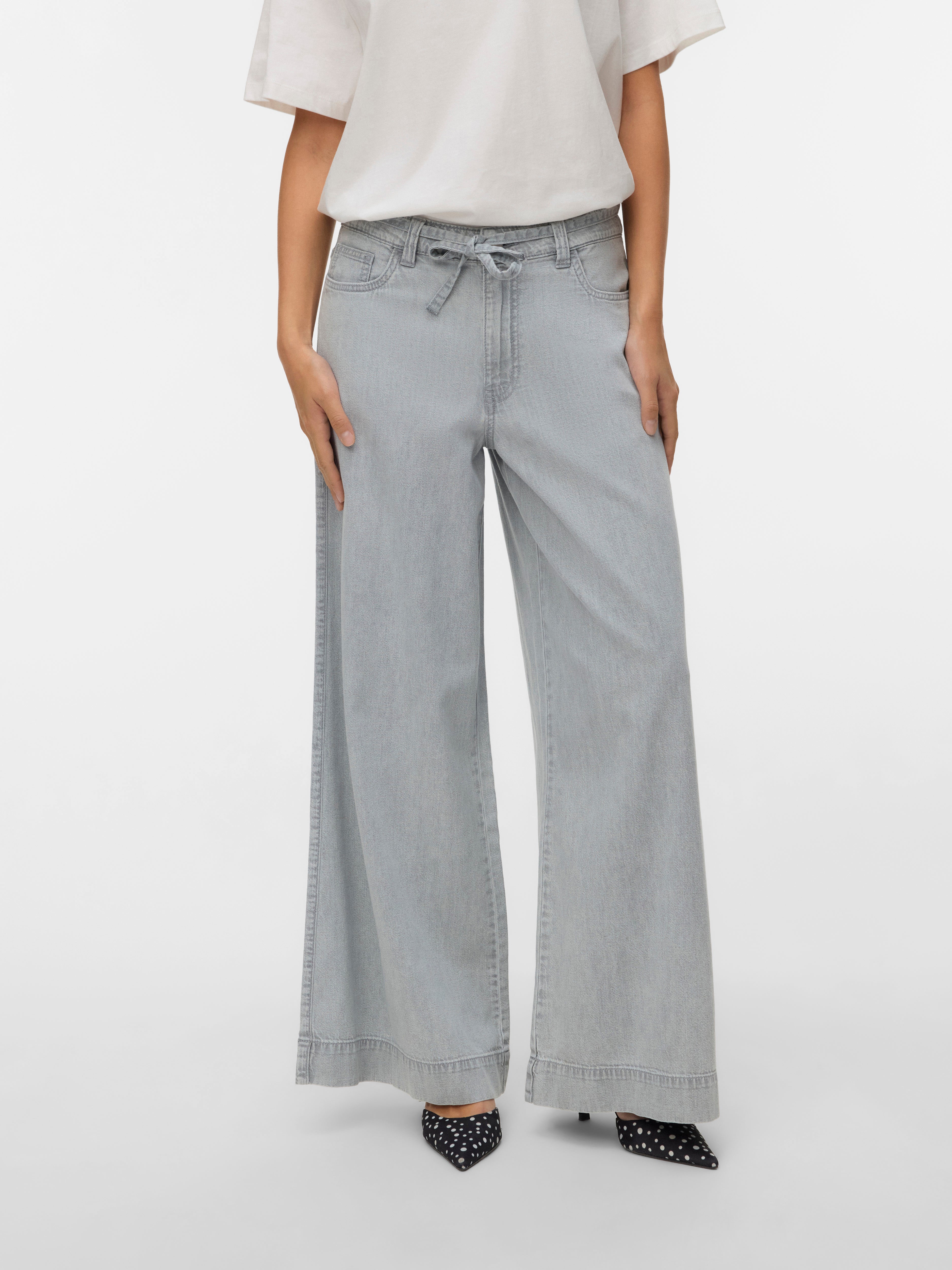 VMAISA Mid rise Wide leg fit Jeans
