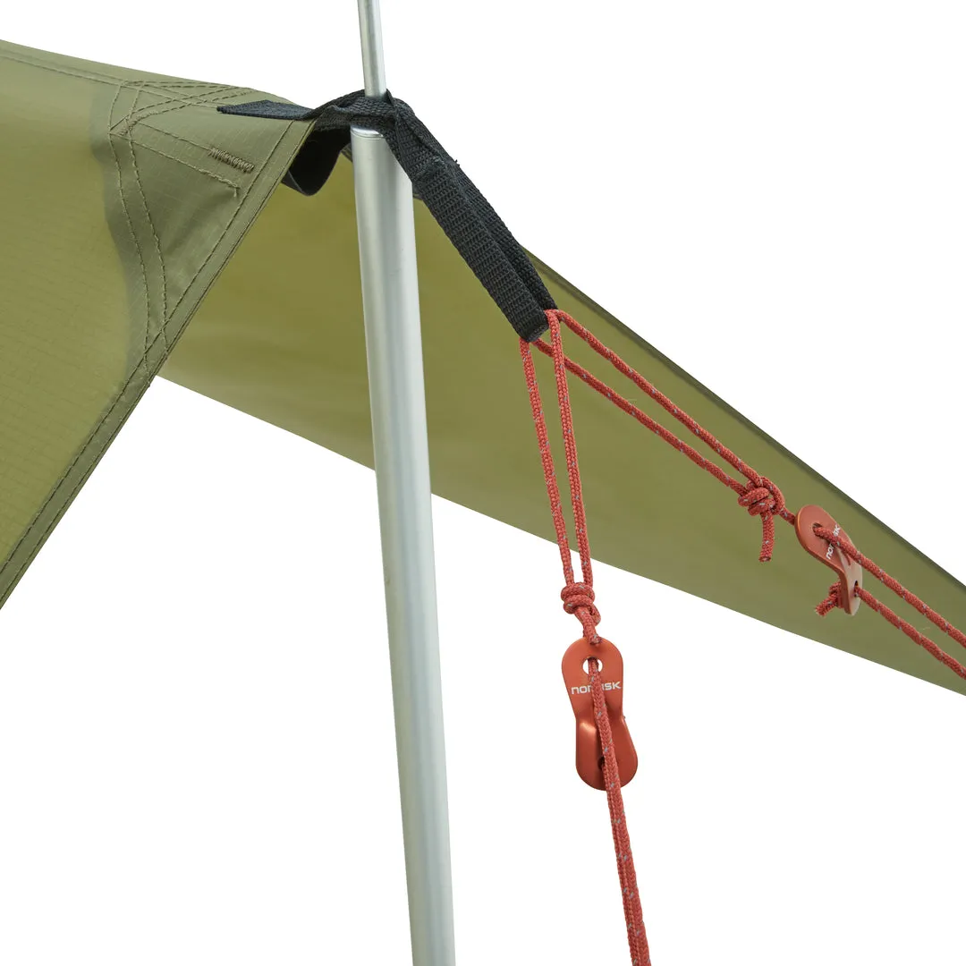 Nordisk -  Tarp Voss Diamond PU dark olive