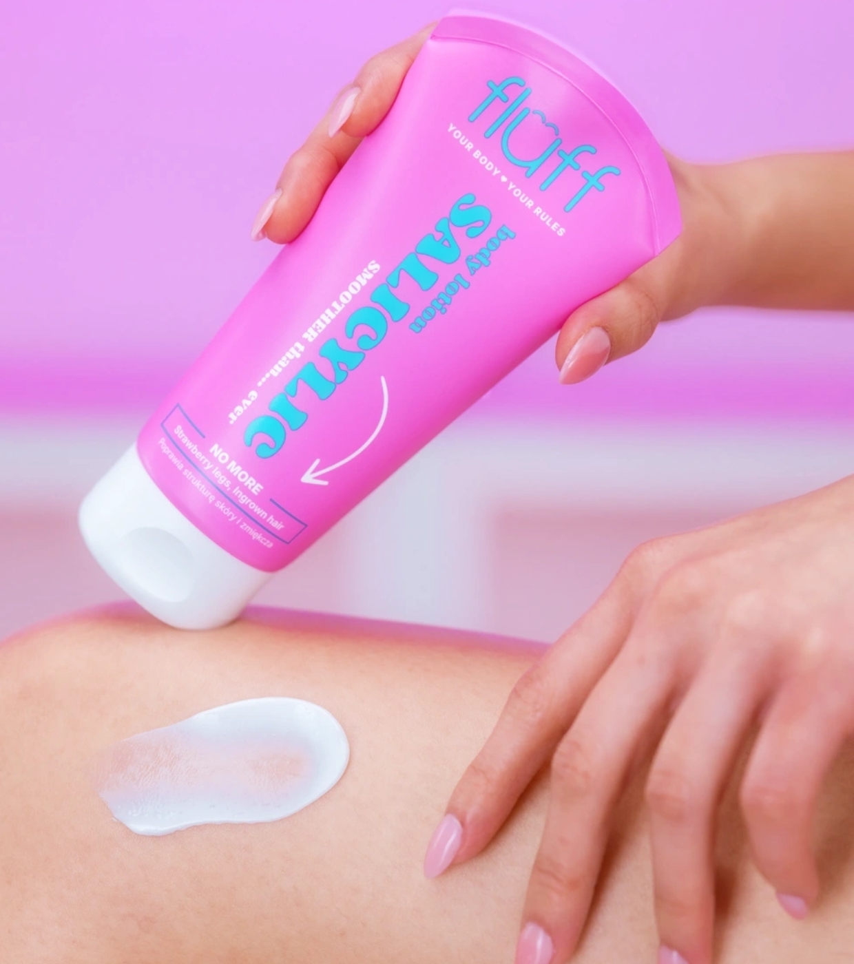 Fluff - Loção Corporal - Salicylic Smoother than... ever