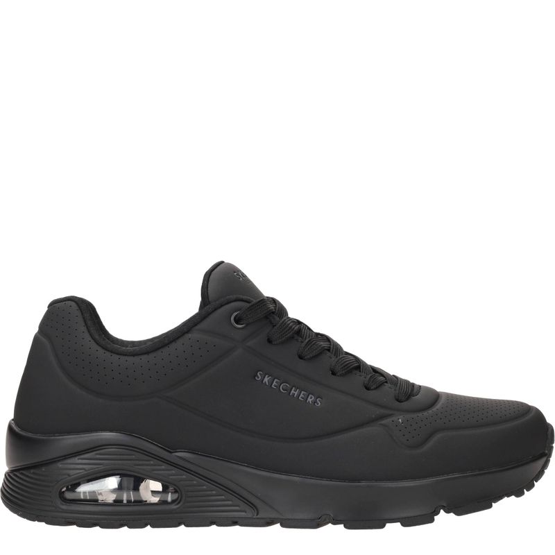 Skechers Uno Stand On Air Sneakers Zwart Heren